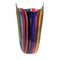 Tiepol Multi Colored Murano Glass Vase from Murano Glam 1