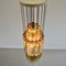 Large Calza Glass Chandelier from Venini, Italy, 1960s, Image 5