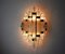 Italian Sconce in Cut Crystals from Venini, 1970 2