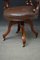 Victorian Walnut Revolving Desk Chair, Image 6