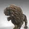 Small Victorian Carved Jade Lion 11