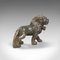 Small Victorian Carved Jade Lion 3