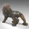 Small Victorian Carved Jade Lion 12