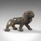 Small Victorian Carved Jade Lion 2