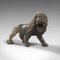 Small Victorian Carved Jade Lion 1
