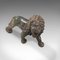 Small Victorian Carved Jade Lion 7