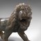 Small Victorian Carved Jade Lion 9