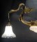 Empire 19th Century Crystal Golden Bronze and Brown Patinated Chandelier 5