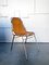 Vintage Dining Chair in Leather by Charlotte Perriand for Les Arcs, 1960s 1