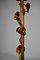 French Floor Lamp in Gilded Wrought Iron, 1940s, Image 7