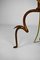French Floor Lamp in Gilded Wrought Iron, 1940s 14