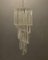 Large Italian Murano Prism Spiral Chandelier 3