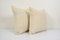 Cuscino Kilim oversize vintage bianco, Turchia, set di 2, Immagine 3
