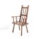 Rustic English Oak Country Armchair, 1900s 8