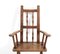 Rustic English Oak Country Armchair, 1900s 11
