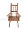 Rustic English Oak Country Armchair, 1900s 3