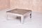 French Chrome Steel and Slate Coffee Table, 1960s, Image 1