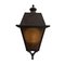 Mid-Century Spanish Iron and Glass Outdoor Sconce, Image 1