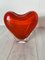 Vases Cuore & Cuoricino Heart par Maria Christina Hamel pour Salviati, 1990s, Set de 3 5