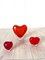 Cuore & Cuoricino Heart Vases by Maria Christina Hamel for Salviati, 1990s, Set of 3 11