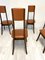 Model Programma S11 Dining Chairs by Angelo Mangiarotti, Set of 6 4