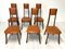 Model Programma S11 Dining Chairs by Angelo Mangiarotti, Set of 6, Image 10