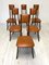 Model Programma S11 Dining Chairs by Angelo Mangiarotti, Set of 6 1