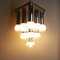 Pendant Chandelier With Lights in Satin Glass, Italy, 1970s, Image 13