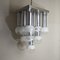 Pendant Chandelier With Lights in Satin Glass, Italy, 1970s 12