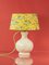 One-of-a-Kind Handcrafted White Vase Sakura Table Lamp from Vintage Royal Delft 6
