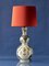 One-of-a-Kind Handcrafted Polychrome Table Vase Margaretha Table Lamp from Antique Royal Delft 4
