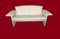 Leather Cream White Jr 2700 Sofas in 2 Sizes from Jori, Set of 2 2
