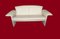 Leather Cream White Jr 2700 Sofas in 2 Sizes from Jori, Set of 2, Image 2