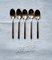 Bronze Cutlery by Sigvard Bernadotte for Scanline, 1950s, Set of 22 6