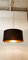 Lackfolie with Gold Interior Silk Cord Suspension Light 3