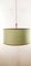 Lámpara colgante de tela con cordón de seda dorada, Imagen 1