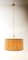 Lámpara de suspensión de cuerda de color de tela con cable de seda dorada, Imagen 1