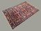 Medium Vintage Oriental Red Navy Blue Karacah Rug 2