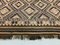 Großer afghanischer Vintage Kelim Teppich in Lila Braun Brauner Wolle 7