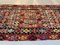 Large Vintage Turkish Red Black Gold Colorful Wool Kilim Rug 3