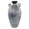 High Blue Still Digging Vase from Murano Glam 1