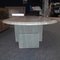 Mid-Century Italian Travertine Coffee Table with Storage, Image 6