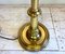 French Brass and Porcelain Bouillotte Floor Lamp 9