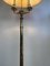 French Brass and Porcelain Bouillotte Floor Lamp 5