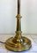 French Brass and Porcelain Bouillotte Floor Lamp 10