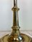 French Brass and Porcelain Bouillotte Floor Lamp 11