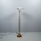 Futuristic German Frosted Glass Floor Lamp from Wofi, 1980s 1