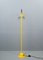 Yellow Steel Floor Lamp, Italy, 1980s 3