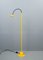 Yellow Steel Floor Lamp, Italy, 1980s 6