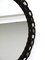 Brutalist Mid-Century Design Wall Mirror with Wrought Iron Frame and Chain 13